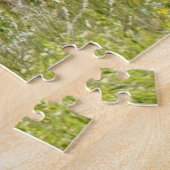 Bison Mama en Baby Design Puzzle Legpuzzel (Zijkant)