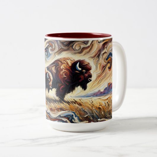 Bison Mug (Devant droit)