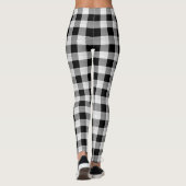 Bison noir plaqué ID604 Leggings (Dos)