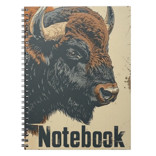 Bison notitieboek (Voorkant)