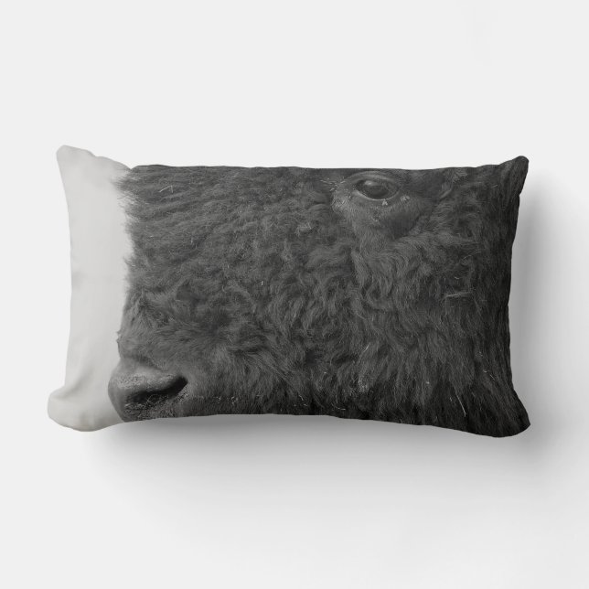 Bison of Buffalo Pillow Kussen (Voorkant)