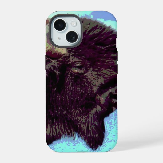 Bison Pop Art (Verso)