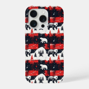 Bison rouge Plaids Ours polaire