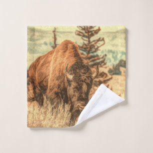 Bison sauvage des bois
