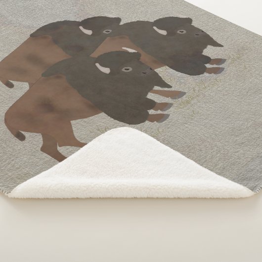 Bison Sherpa Blanket Deken (3/4)