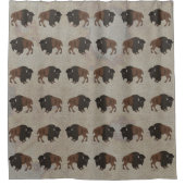 Bison Shower Curtain Douchegordijn (Voorkant)