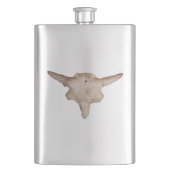 Bison Skull Heupfles (Voorkant)