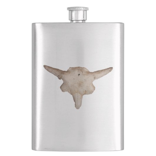 Bison Skull Heupfles (Voorkant)