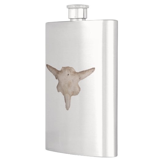 Bison Skull Heupfles (Links)