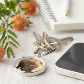 Bison Sleutelhanger (Zijkant)