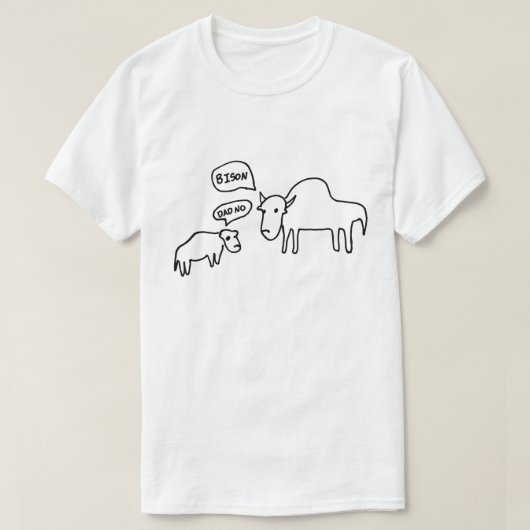 Bison T-Shirt Light (Design voorkant)