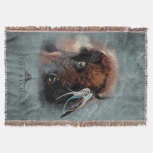 Bison - Throw Blanket Deken