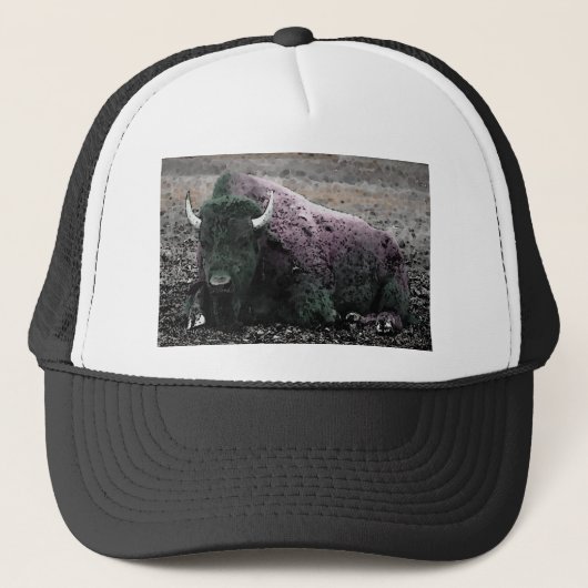 Bison Trucker Pet (Voorkant)