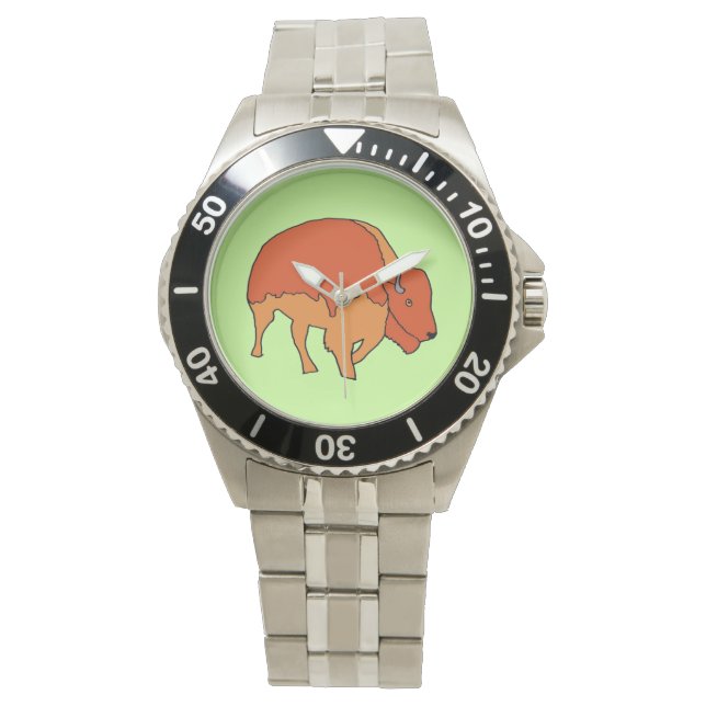 Bison watch horloge (Voorkant)