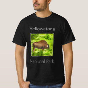 Bison, Yellowstone National Park, Verenigde Staten T-shirt