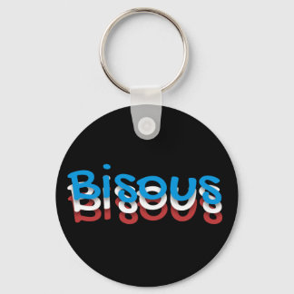 Bisous (kisses) sleutelhanger