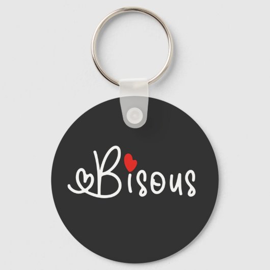 Bisous Sleutelhanger (Voorkant)