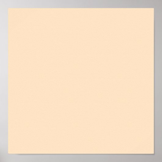 Bisque (effen kleur) poster (Voorkant)