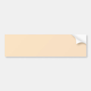 Bisque (vaste kleur) bumpersticker
