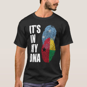 Bissau Guinee en Micronesische mix DNA erfgoed FL T-shirt