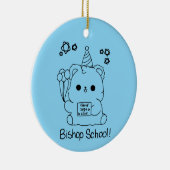 Bisschop 2025 keramisch ornament (Rechts)