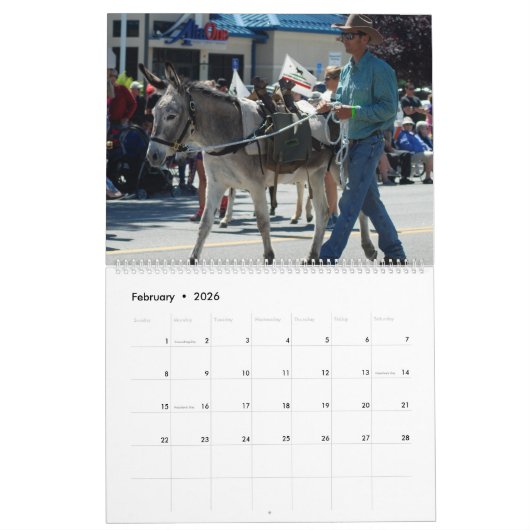 Bisschop Mule Days Parade van 2018 Kalender (Feb 2026)
