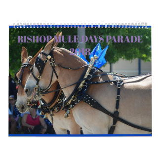 Bisschop Mule Days Parade van 2018 Kalender