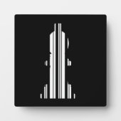 BISSCHOP SCHAAKSTUK BAR CODE Bisschoppen Barcode Fotoplaat (Voorkant)