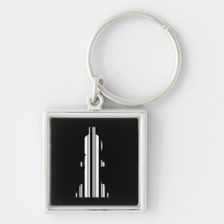 BISSCHOP SCHAAKSTUK BAR CODE Bisschoppen Barcode Sleutelhanger