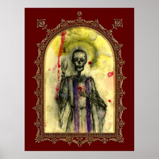 bisschop VooDoo Blues Poster (Voorkant)