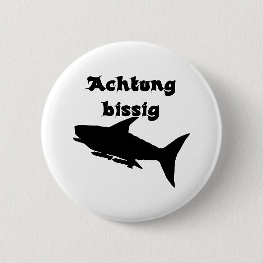 Bissig Ronde Button 5,7 Cm (Voorkant)