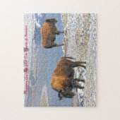 Bisson Montana, kerstcadeautjes Legpuzzel (Verticaal)