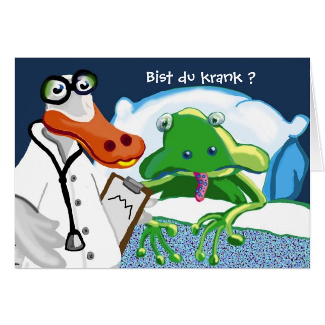 Bist du krank? (Voorkant Horizontaal)