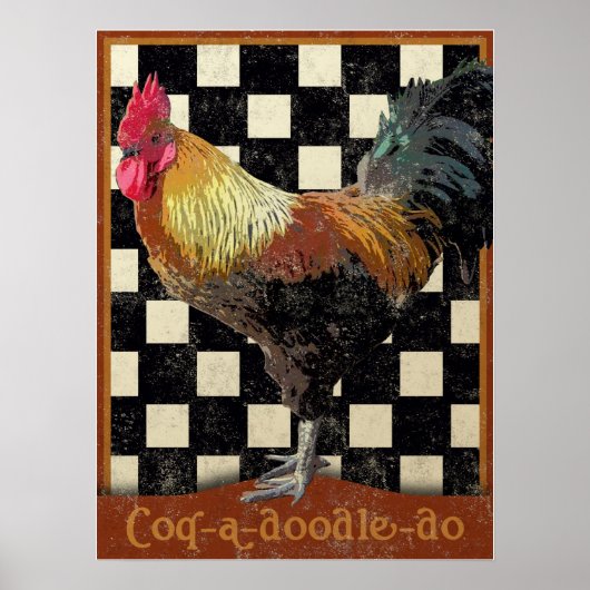 Bisto Rooster Poster (Voorkant)