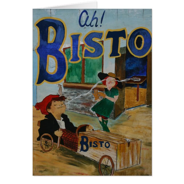Bisto vintage poster (Voorkant)