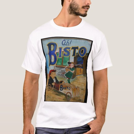 Bisto vintage poster t-shirt (Voorkant)