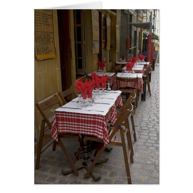 Bistro in Parijs (Voorkant)
