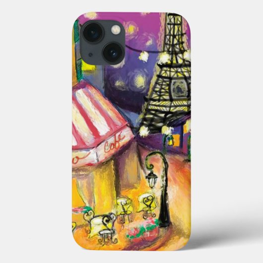 Bistro in Parijs Case-Mate iPhone Case (Achterkant)
