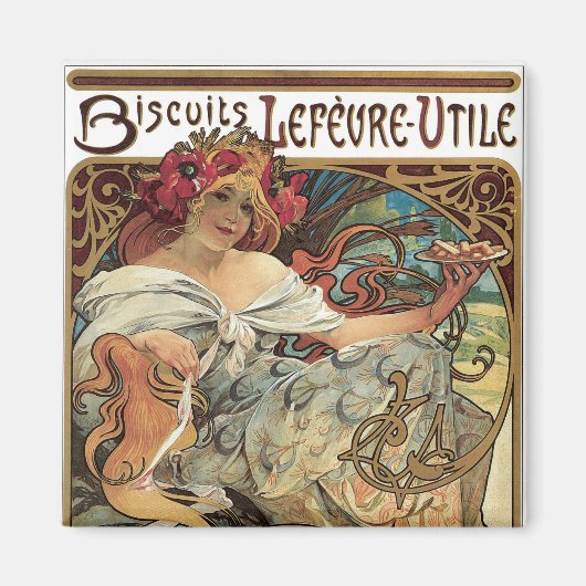 Bisuits Lefevre-Utile Magneet (Voorkant)