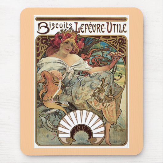 Bisuits Lefevre-Utile Muismat (Voorkant)