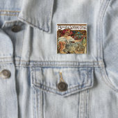 Bisuits Lefevre-Utile Vierkante Button 5,1 Cm (In situ)