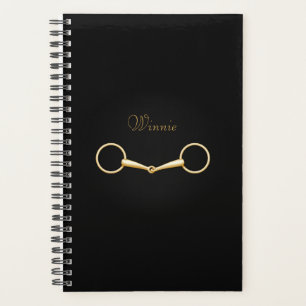 Bit de serpent d'or personnalisé Equestre de 5,5 p