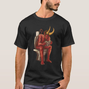 Bit Harsh Devil Devilish in Hell Heilige Bibl T-shirt