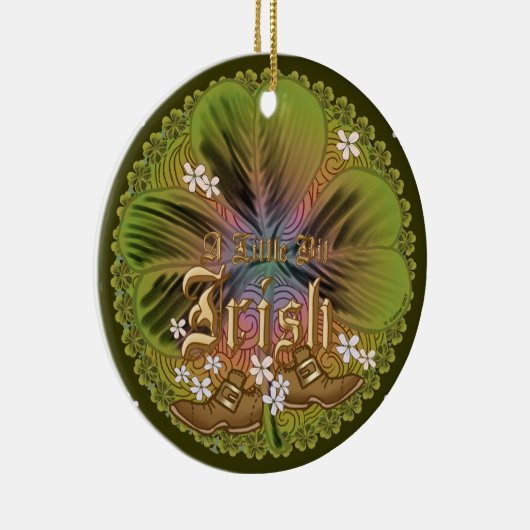 Bit O Irish Keramisch Ornament (Rechts)