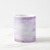 Bitachon Fleurs violettes Mug (Centre)