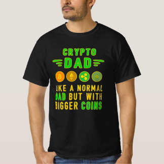 Bitangle Crypto Father Dad Trader Crypto T-shirt