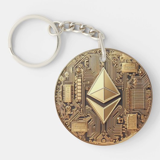BitCap Ethereum-Sleutelhanger Sleutelhanger (Voorkant)