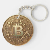 BitCap Sleutelhanger Silver en Gold (Achterkant)