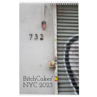 Bitchakes' NYC 2023 Calendar Kalender