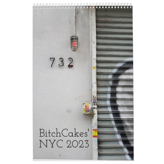 Bitchakes' NYC 2023 Calendar Kalender (Hoes)